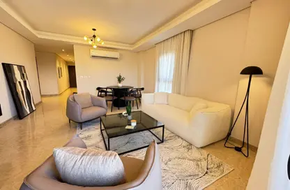 Apartment - 2 Bedrooms - 2 Bathrooms for rent in Park Side Residence - Zed Towers - Sheikh Zayed Compounds - Sheikh Zayed City - Giza