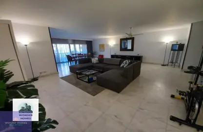 Apartment - 4 Bedrooms - 3 Bathrooms for rent in Sarayat Al Maadi - Hay El Maadi - Cairo