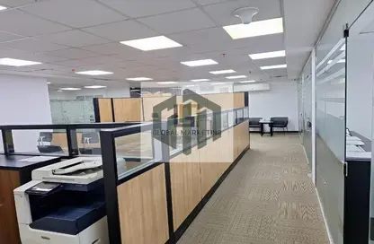 مساحات مكتبية - استوديو - 1 حمام للايجار في شارع مجمع البنوك - شارع التسعين الجنوبي - التجمع الخامس - مدينة القاهرة الجديدة - القاهرة