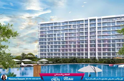 شاليه - 2 غرف نوم - 1 حمام للبيع في جولف بورتو مارينا - العلمين - الساحل الشمالي