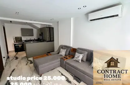 Apartment - 1 Bedroom - 2 Bathrooms for rent in El Banafseg Apartment Buildings - El Banafseg - New Cairo City - Cairo