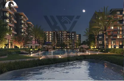 Apartment - 2 Bedrooms - 2 Bathrooms for sale in Qamary - R8 - New Capital City - Cairo