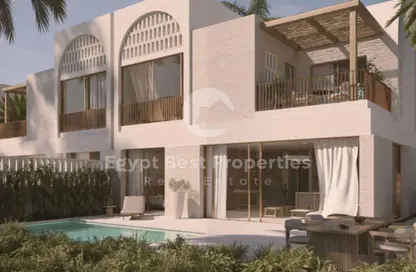 Twin House - 4 Bedrooms - 5 Bathrooms for sale in Ramla - Ras Al Hekma - North Coast