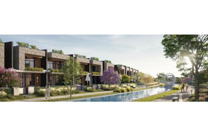 Townhouse - 4 Bedrooms - 3 Bathrooms for sale in Belong Villa Community - Al Wahat Road - 6 October City - Giza