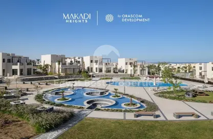 Chalet - 2 Bedrooms - 3 Bathrooms for sale in Makadi Heights - Makadi Orascom Resort - Makadi - Hurghada - Red Sea