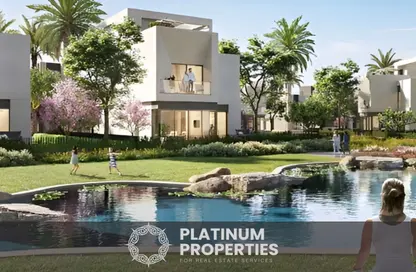 Villa - 3 Bedrooms - 3 Bathrooms for sale in Elan - Cairo Gate - Sheikh Zayed Compounds - Sheikh Zayed City - Giza Villa - 3 Bedrooms - 3 Bathrooms for sale in Elan - Cairo Gate - Sheikh Zayed Compounds - Sheikh Zayed City - Giza