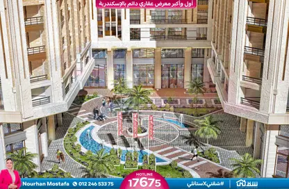 شقة - 3 غرف نوم - 2 حمامات للبيع في فالور سموحة - سموحة - حي شرق - الاسكندرية