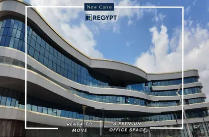 Office Space - Studio - 5 Bathrooms for rent in V90 - North Teseen St. - The 5th Settlement - New Cairo City - Cairo