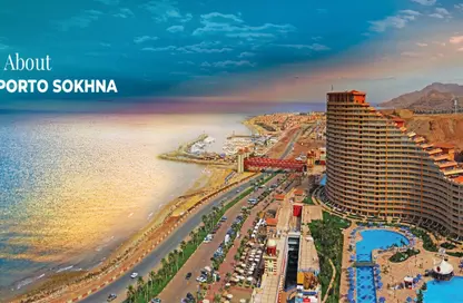 شاليه - غرفة نوم - 1 حمام للبيع في بورتو السخنة - العين السخنة - السويس