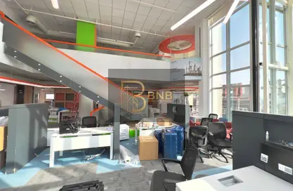 Office Space - Studio - 5 Bathrooms for rent in South Teseen St. - The 5th Settlement - New Cairo City - Cairo