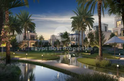 تاون هاوس - 3 غرف نوم - 5 حمامات للبيع في بيل فى - مدينة زايد الجديدة - الشيخ زايد - الجيزة