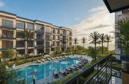 Chalet - 2 Bedrooms - 2 Bathrooms for sale in IL Monte Galala - Al Ain Al Sokhna - Suez