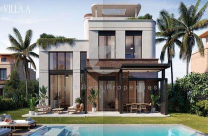 Townhouse - 3 Bedrooms - 4 Bathrooms for sale in Crescent Walk - 5th Settlement Compounds - The 5th Settlement - New Cairo City - Cairo