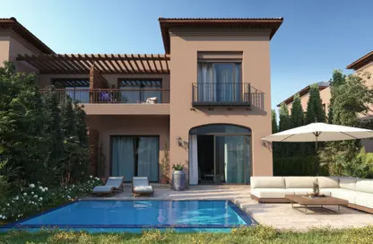 Townhouse - 4 Bedrooms - 4 Bathrooms for sale in Village West - Sheikh Zayed Compounds - Sheikh Zayed City - Giza