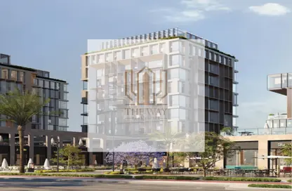 Office Space - Studio - 2 Bathrooms for sale in Arkan Palm 205 - Sheikh Zayed Compounds - Sheikh Zayed City - Giza
