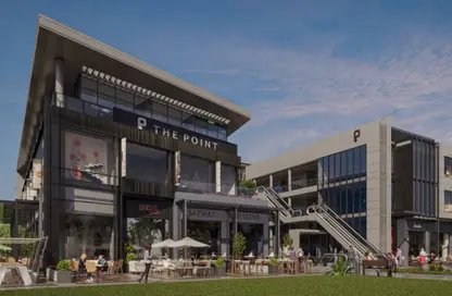 Retail - Studio - 2 Bathrooms for sale in City Walk Strip - Waslet Dahshur Road - Sheikh Zayed City - Giza