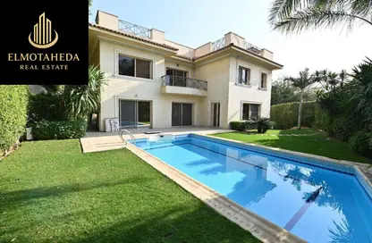 Villa - 6 Bedrooms - 5 Bathrooms for rent in Katameya Heights - El Katameya Compounds - El Katameya - New Cairo City - Cairo