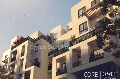 (بنتهاوس  (روف - 3 غرف نوم - 3 حمامات للبيع في أو ويست - كمبوندات 6 أكتوبر - مدينة 6 أكتوبر - الجيزة