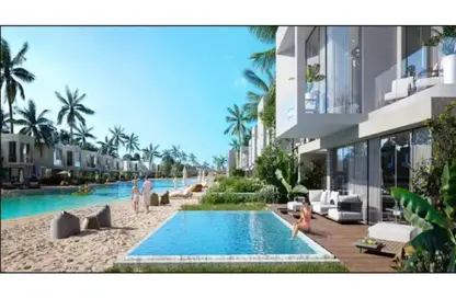 Twin House - 3 Bedrooms - 3 Bathrooms for sale in Azha North - Ras Al Hekma - North Coast