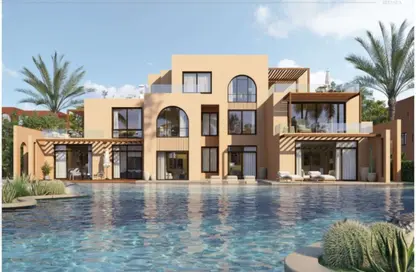 Chalet - 2 Bedrooms - 2 Bathrooms for sale in Makadi Orascom Resort - Makadi - Hurghada - Red Sea
