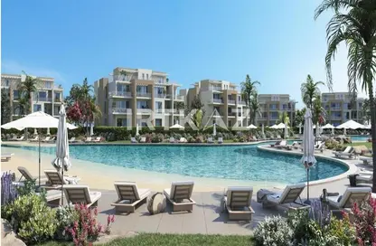 Chalet - 2 Bedrooms - 2 Bathrooms for sale in Seashore - Ras Al Hekma - North Coast
