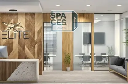 Office Space - Studio - 1 Bathroom for rent in V90 - North Teseen St. - The 5th Settlement - New Cairo City - Cairo