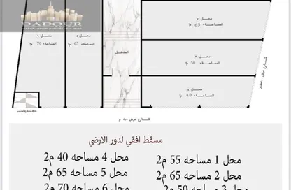 Shop - Studio - 1 Bathroom for sale in Gadeela Area - Al Mansoura - Al Daqahlya