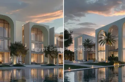 شاليه - 2 غرف نوم - 2 حمامات للبيع في هاسيندا حنيش - قسم مرسي مطروح - الساحل الشمالي