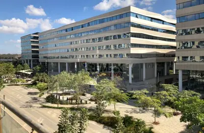 Office Space - Studio - 1 Bathroom for rent in Arkan Plaza - 26th of July Corridor - Sheikh Zayed City - Giza