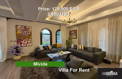 Villa - 3 Bedrooms - 3 Bathrooms for rent in Mivida - 5th Settlement Compounds - The 5th Settlement - New Cairo City - Cairo