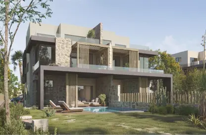 Chalet - 3 Bedrooms - 3 Bathrooms for sale in Marsa Baghush - Qesm Marsa Matrouh - North Coast