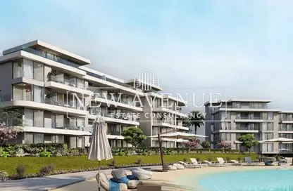 Chalet - 2 Bedrooms - 2 Bathrooms for sale in Seashore - Ras Al Hekma - North Coast Chalet - 2 Bedrooms - 2 Bathrooms for sale in Seashore - Ras Al Hekma - North Coast