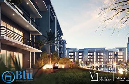 Penthouse - 2 Bedrooms - 3 Bathrooms for rent in Fifth Square - The 5th Settlement - New Cairo City - Cairo
