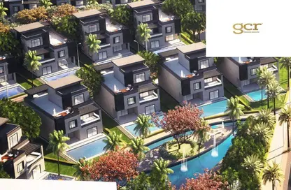 فيلا - 6 غرف نوم - 6 حمامات للبيع في رودس - كمبوندات العاصمة الإدارية الجديدة - العاصمة الإدارية الجديدة - القاهرة