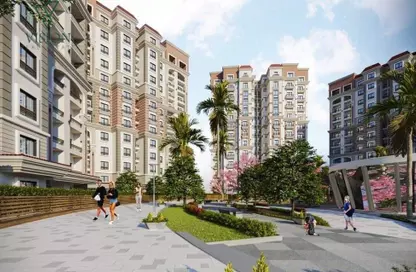 Apartment - 2 Bedrooms - 2 Bathrooms for sale in Vee Sawari - Waterfront - Sawary - Alexandria Compounds - Alexandria