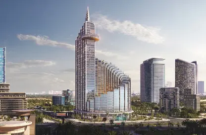 Office Space - Studio - 1 Bathroom for sale in East tower - Central Business District - New Capital City - Cairo