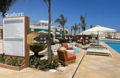 Twin House - 3 Bedrooms - 3 Bathrooms for sale in Seashore - Ras Al Hekma - North Coast