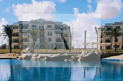 Chalet - 2 Bedrooms - 2 Bathrooms for sale in Al Ain Al Sokhna - Suez