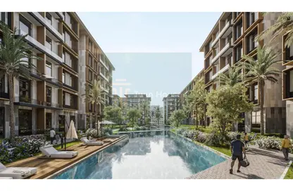Apartment - 2 Bedrooms - 1 Bathroom for sale in Jadie Residence - The 3rd Settlement - New Cairo City - Cairo