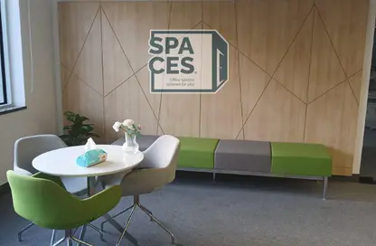 Office Space - Studio - 1 Bathroom for rent in Bank Center Street - South Teseen St. - The 5th Settlement - New Cairo City - Cairo