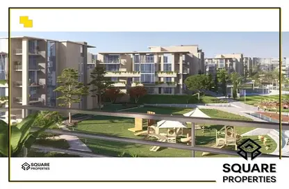 Apartment - 2 Bedrooms - 2 Bathrooms for sale in West Leaves - 1st District - 6 October City - Giza