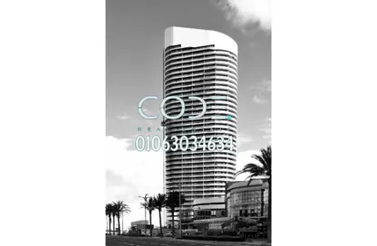 Apartment - 2 Bedrooms - 2 Bathrooms for sale in North Edge Towers - New Alamein City - Al Alamein - North Coast