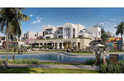Chalet - 3 Bedrooms - 3 Bathrooms for sale in Makadi Orascom Resort - Makadi - Hurghada - Red Sea