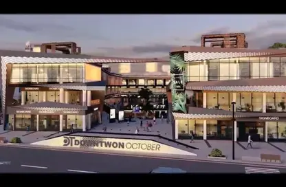Shop - Studio - 1 Bathroom for sale in 1st District - 6 October City - Giza