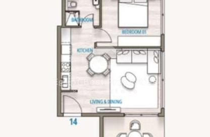Chalet - 1 Bedroom - 1 Bathroom for sale in South Med - Qesm Ad Dabaah - North Coast