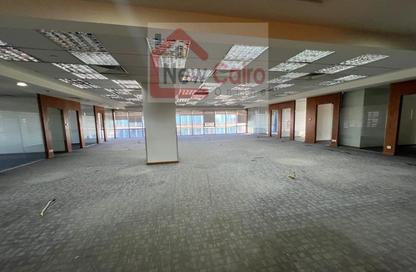 Office Space - Studio - 2 Bathrooms for rent in Bank Center Street - South Teseen St. - The 5th Settlement - New Cairo City - Cairo
