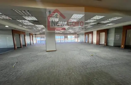 Office Space - Studio - 2 Bathrooms for rent in Bank Center Street - South Teseen St. - The 5th Settlement - New Cairo City - Cairo