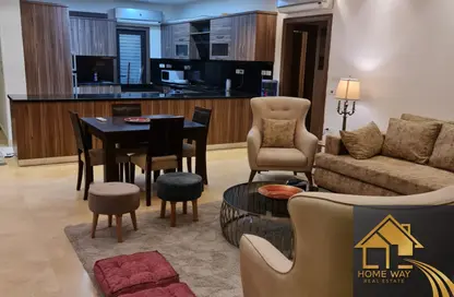 Apartment - 2 Bedrooms - 2 Bathrooms for rent in Lake View Residence - 5th Settlement Compounds - The 5th Settlement - New Cairo City - Cairo