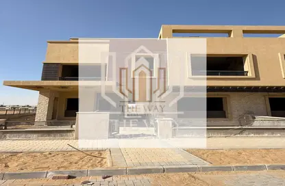 Twin House - 3 Bedrooms - 4 Bathrooms for sale in New Giza - Cairo Alexandria Desert Road - 6 October City - Giza