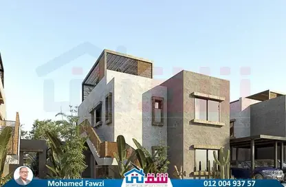 تاون هاوس - 3 غرف نوم - 3 حمامات للبيع في راس الحكمة - الساحل الشمالي